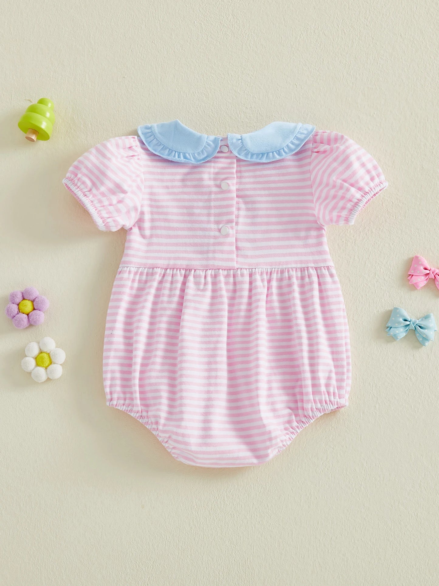 Toddler Girl Floral Print Romper