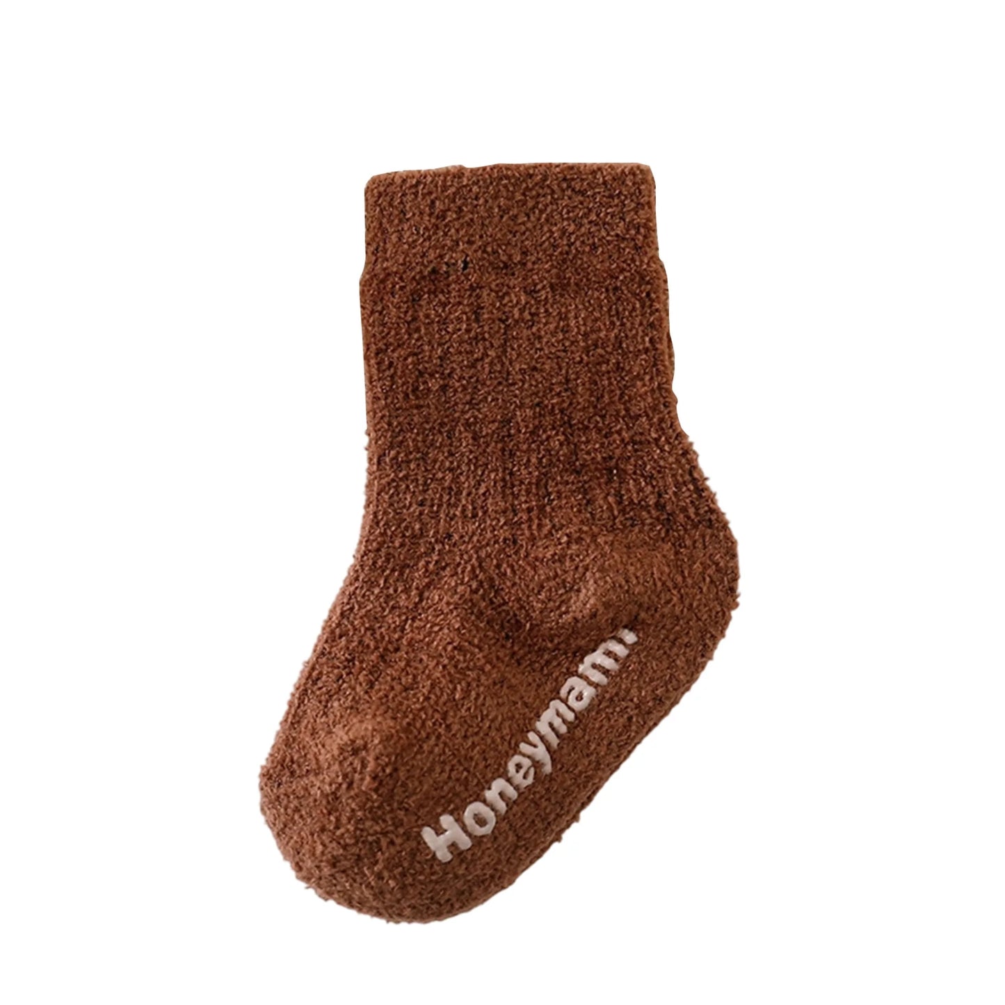 Adorable Cotton Socks Cozy Breathable Anti-slip Socks for Infants Toddlers Boys & Girls Pack of 5