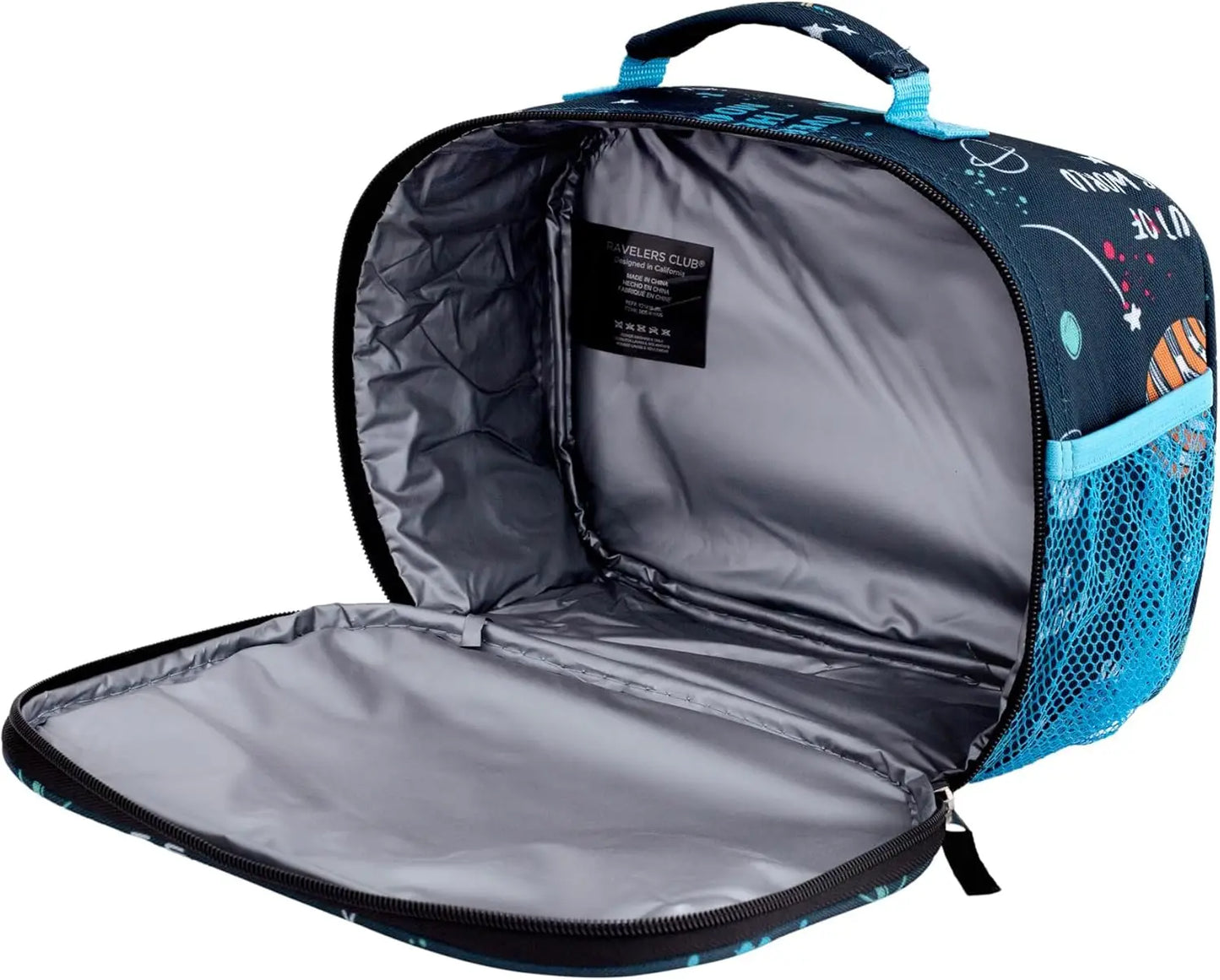 Kids Space-Themed Luggage Set, 5-Piece Travel Gear for Children's Adventures