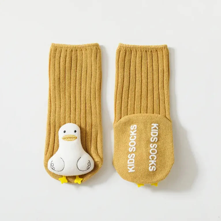 Adorable Cartoon Hemed Baby Socks