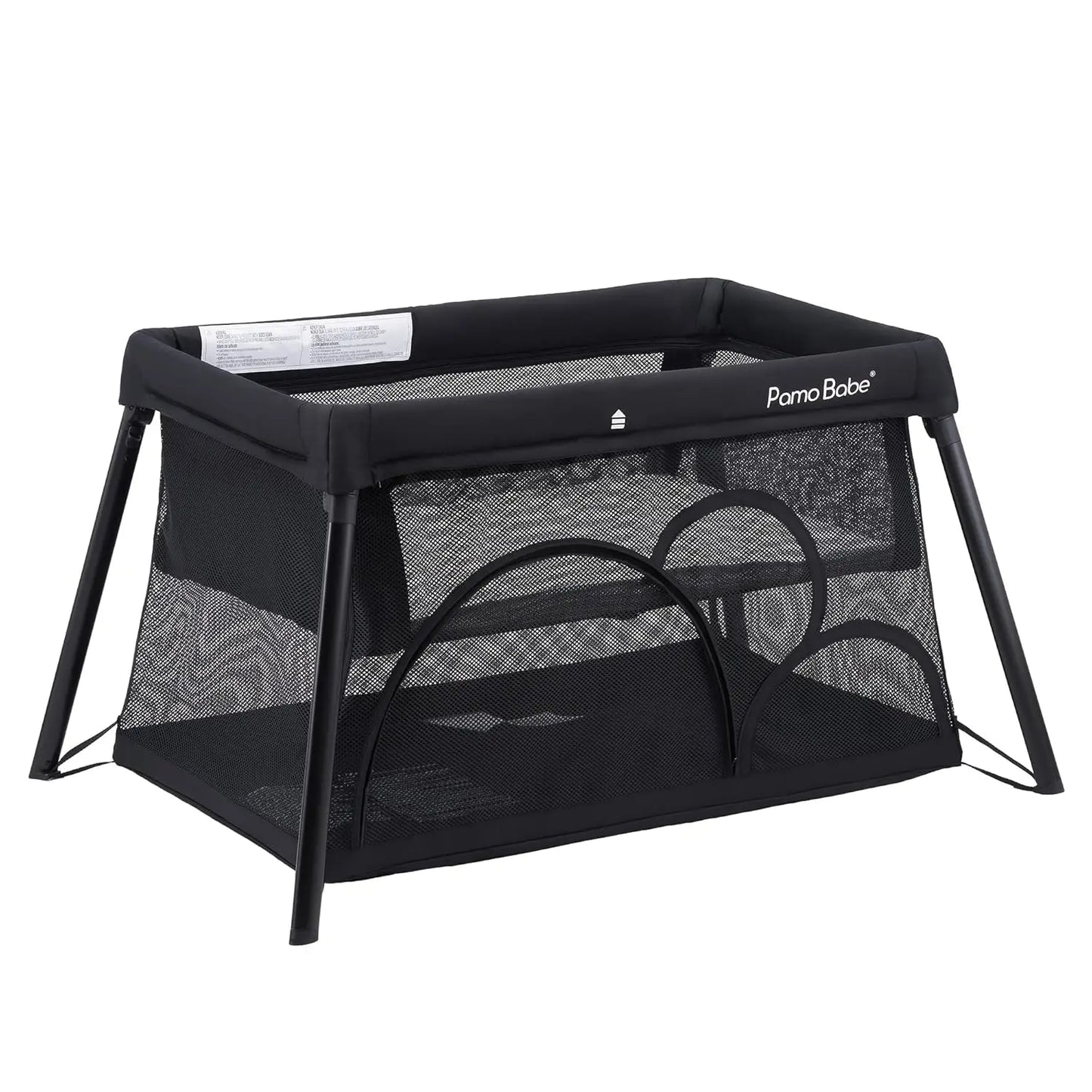 Lightweight Portable Travel Crib Playpen with Bassinet for Babies - Easy Setup & Safe Play