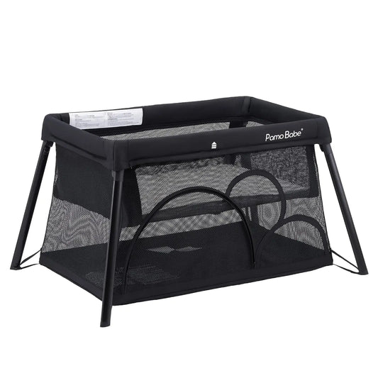 Lightweight Portable Travel Crib Playpen with Bassinet for Babies - Easy Setup & Safe Play