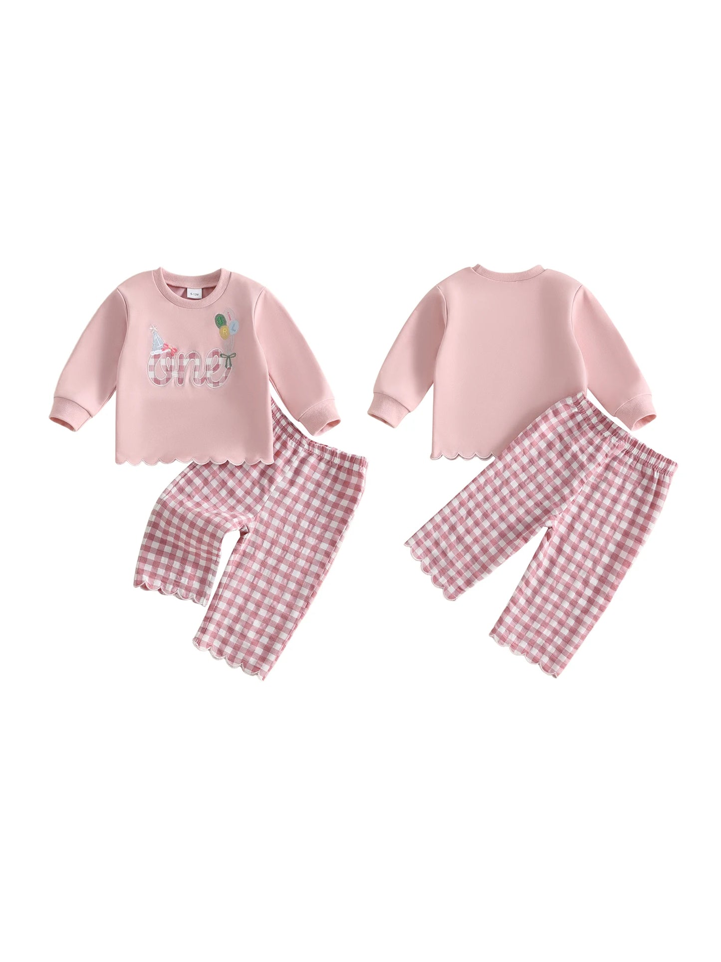 Crew-Neck-Sweatshirt Outfits Sweatshirt Sweatshirt Outfits Letter Embroidery Embroidery Crew Baby Crew-Neck-Sweatshirt