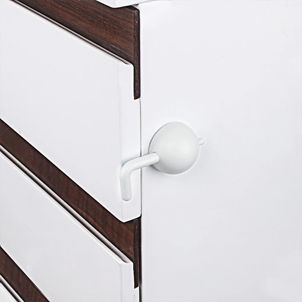 Multi-Purpose Child Protection Safety Lock Anti-pinch Child Safety Cabinet Lock Safe Quick and Easy Adhesive Security Protector