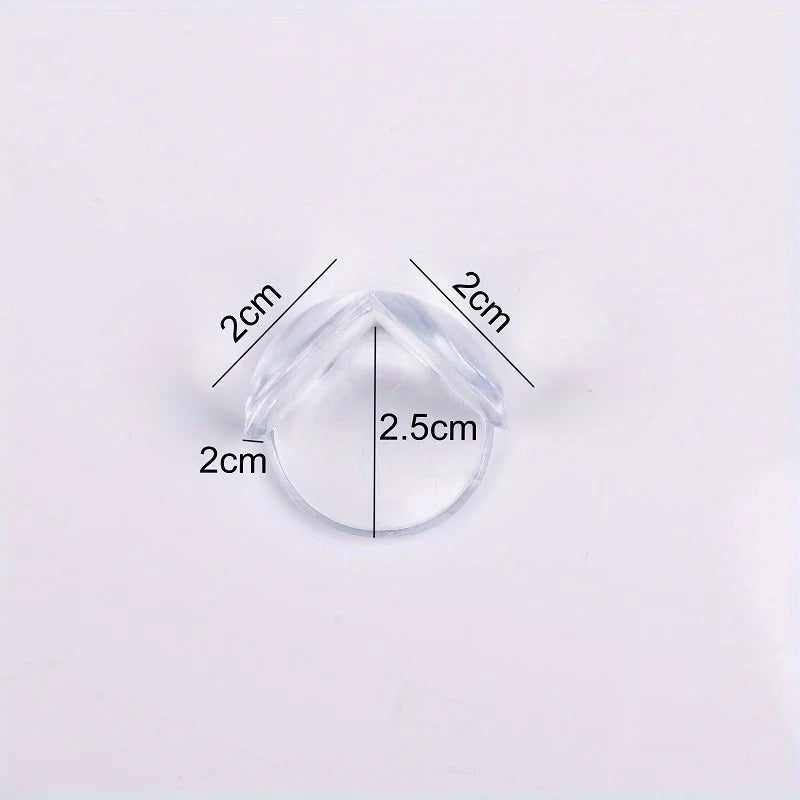 20/40/60/100pcs Child Baby Safety Silicone Protector Table Corner Edge Protection Cover Children Anticollision Edge & Guards