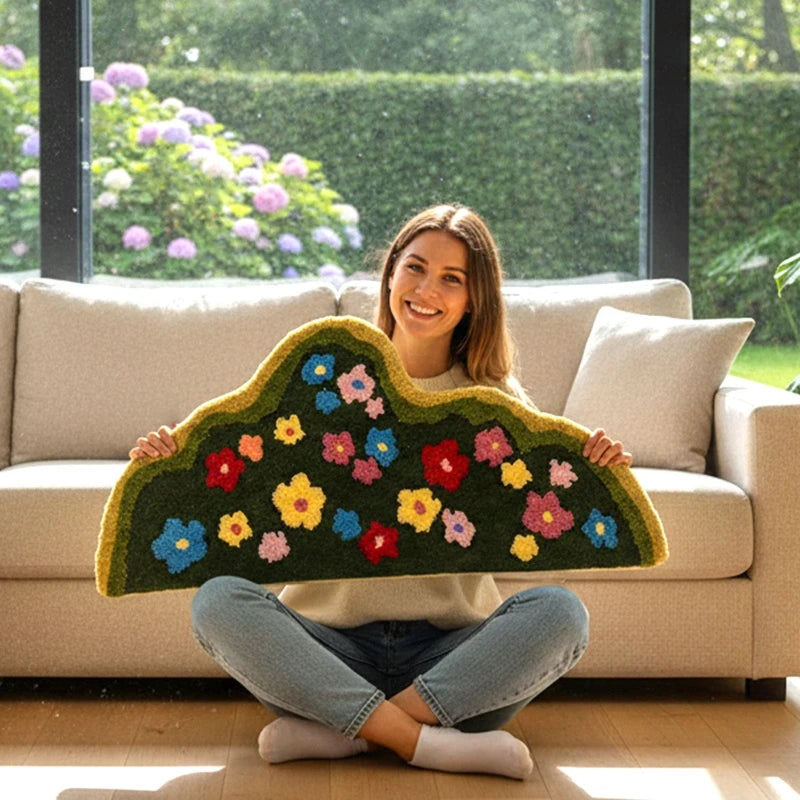 Cute Green Moss Rug Mat