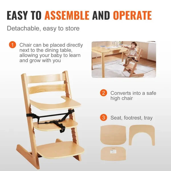 Beech Wood Highchair
