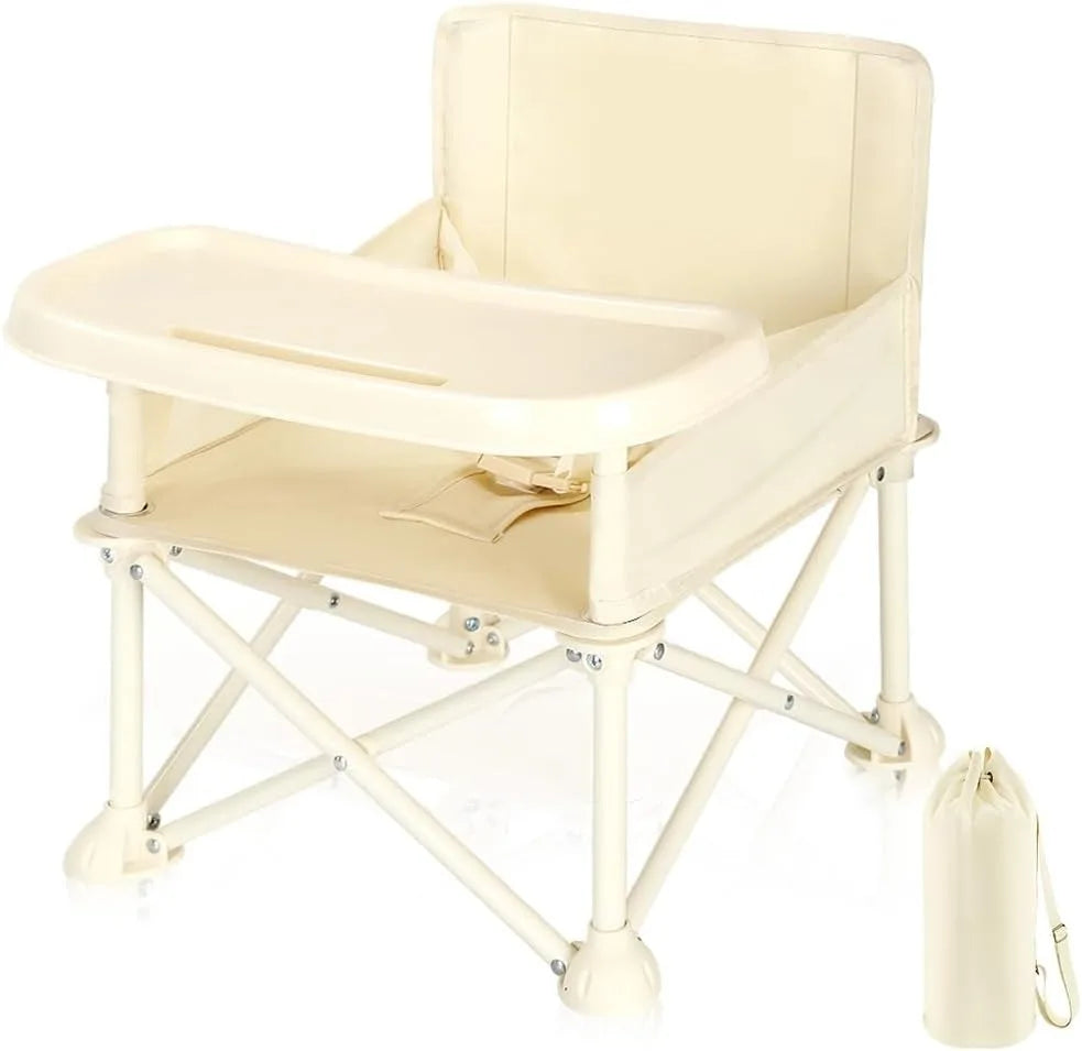 Durable High Chair for Babies – Adjustable Footrest & Detachable Cushion for Comfortable Feeding