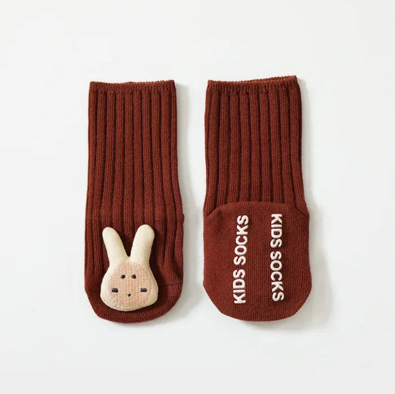 Adorable Cartoon Hemed Baby Socks