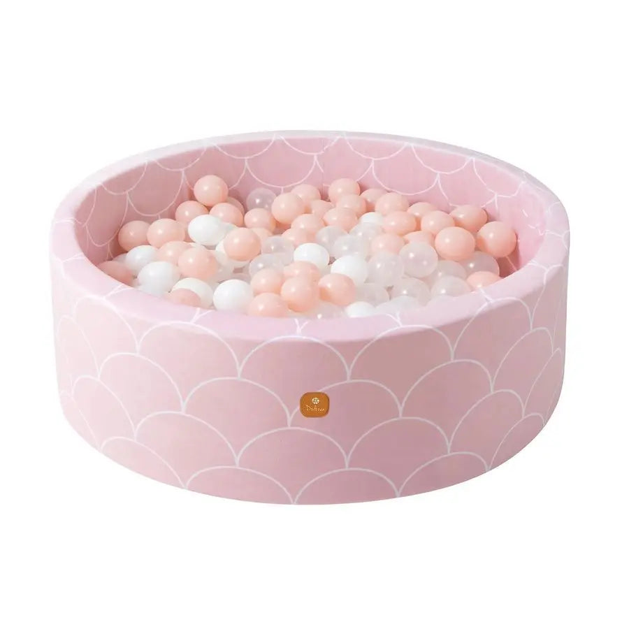 Ball Pit 35.4x 11.8 for Toddlers and Kids,Round Ball Pool Indoor Outdoor Baby Playpen,Ideal Gift for Infants,Balls not Included
