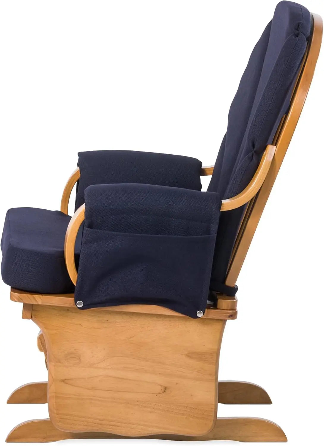 Lullaby Wood Base Glider Rocker