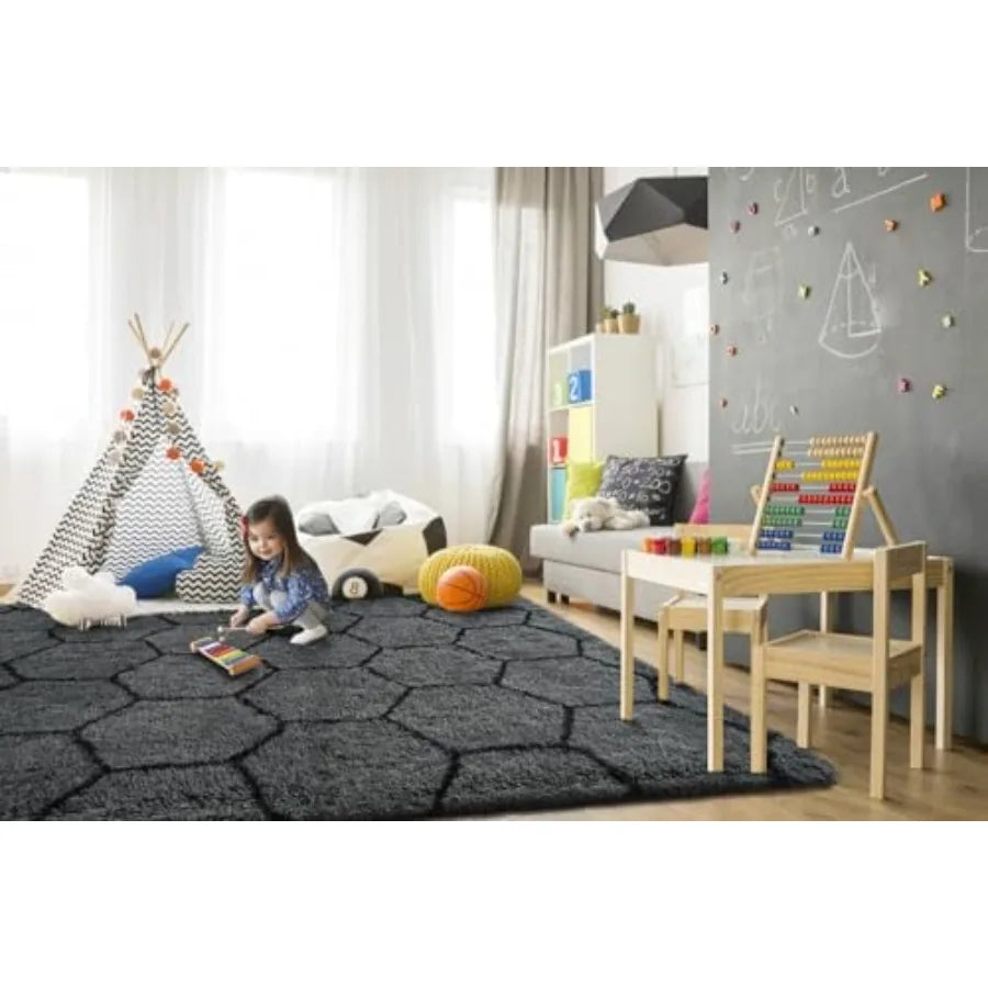 Super Soft Shaggy Rugs Fluffy Carpet