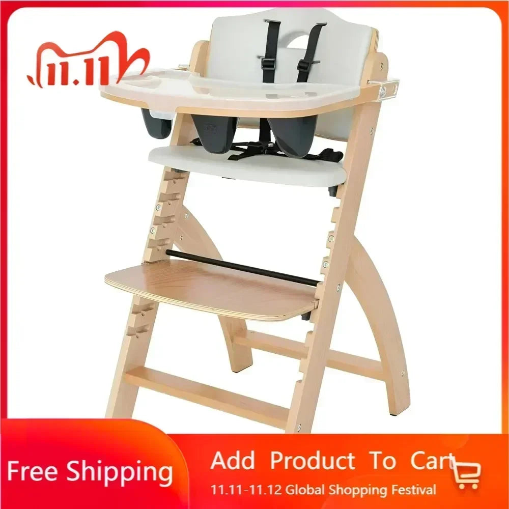 Hot salesHot salesBeyond Junior Wooden High Chair with Tray