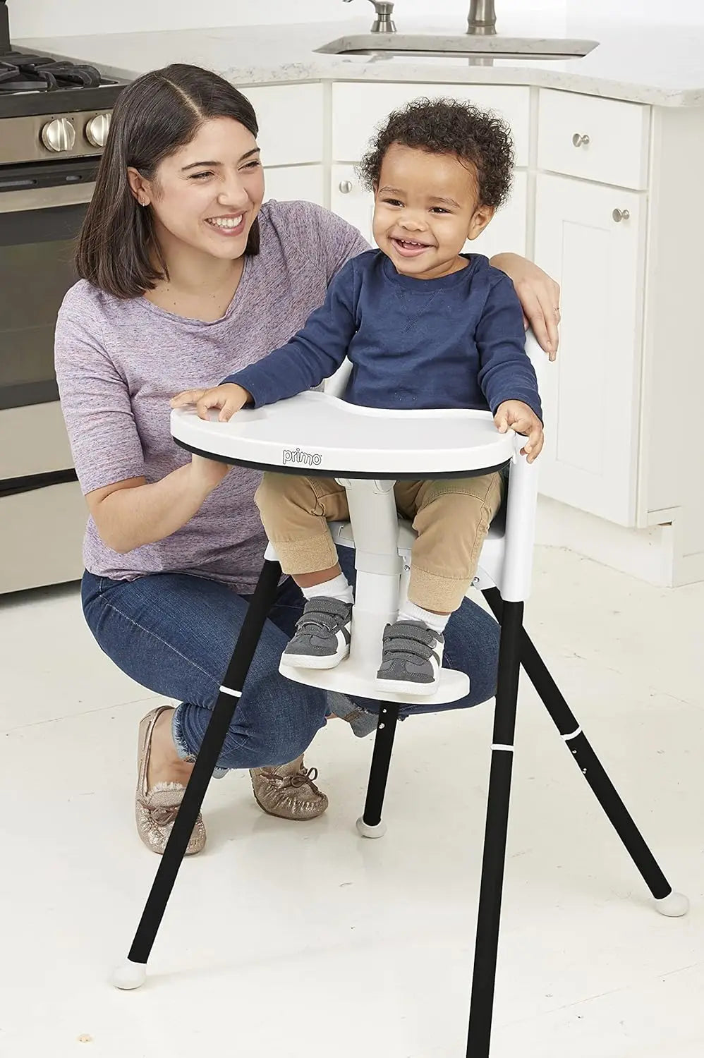 Convertible Folding Highchair & Toddler Seat - Portable
