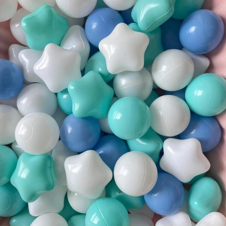 1000 Play Plastic Balls for Ball Pit Playpen BPA- Free Crush Proof Crawling Tunnels Balls for Pet Dogs,Soft Plastic Pool Balls