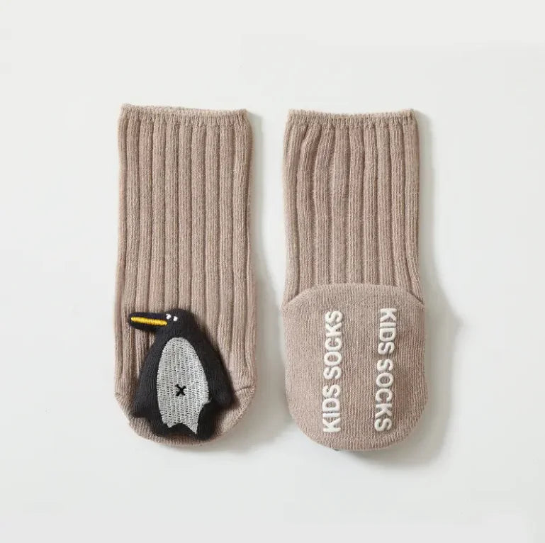 Adorable Cartoon Hemed Baby Socks