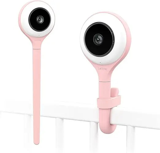 Lollipop Baby Monitor with True Crying Detection (Cotton Candy) - Smart WiFi Baby Camera - Camera with Video, Audio and Sleep