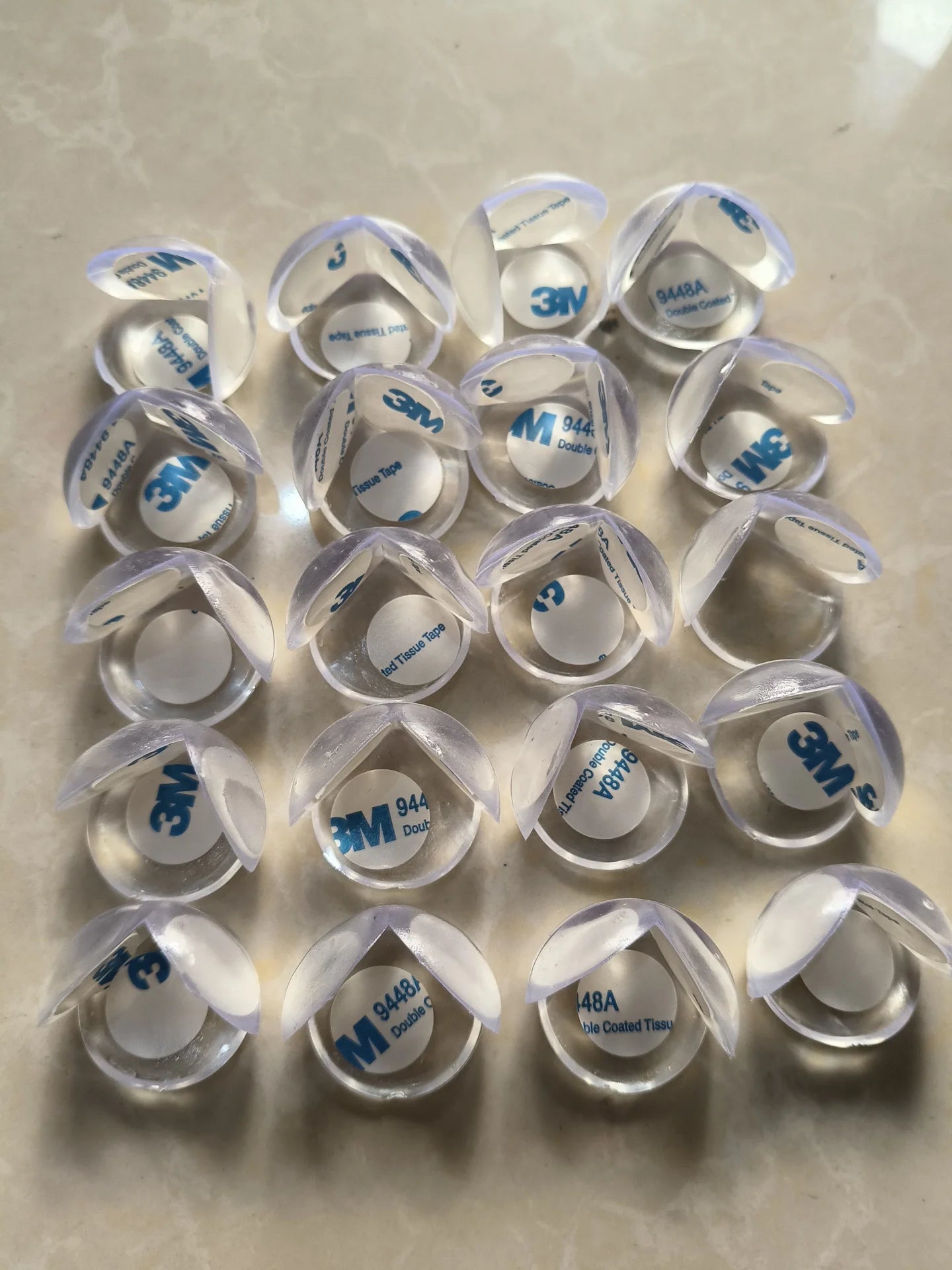20/40/60/100pcs Child Baby Safety Silicone Protector Table Corner Edge Protection Cover Children Anticollision Edge & Guards
