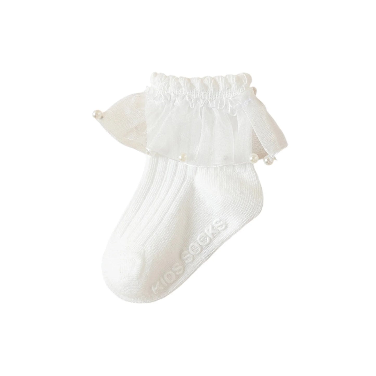 Cute Baby Girl Cotton Ankle Socks with Adorable Bowknot and Lace Trim Soft and Comfortable Toddler Princess Socks for Daily