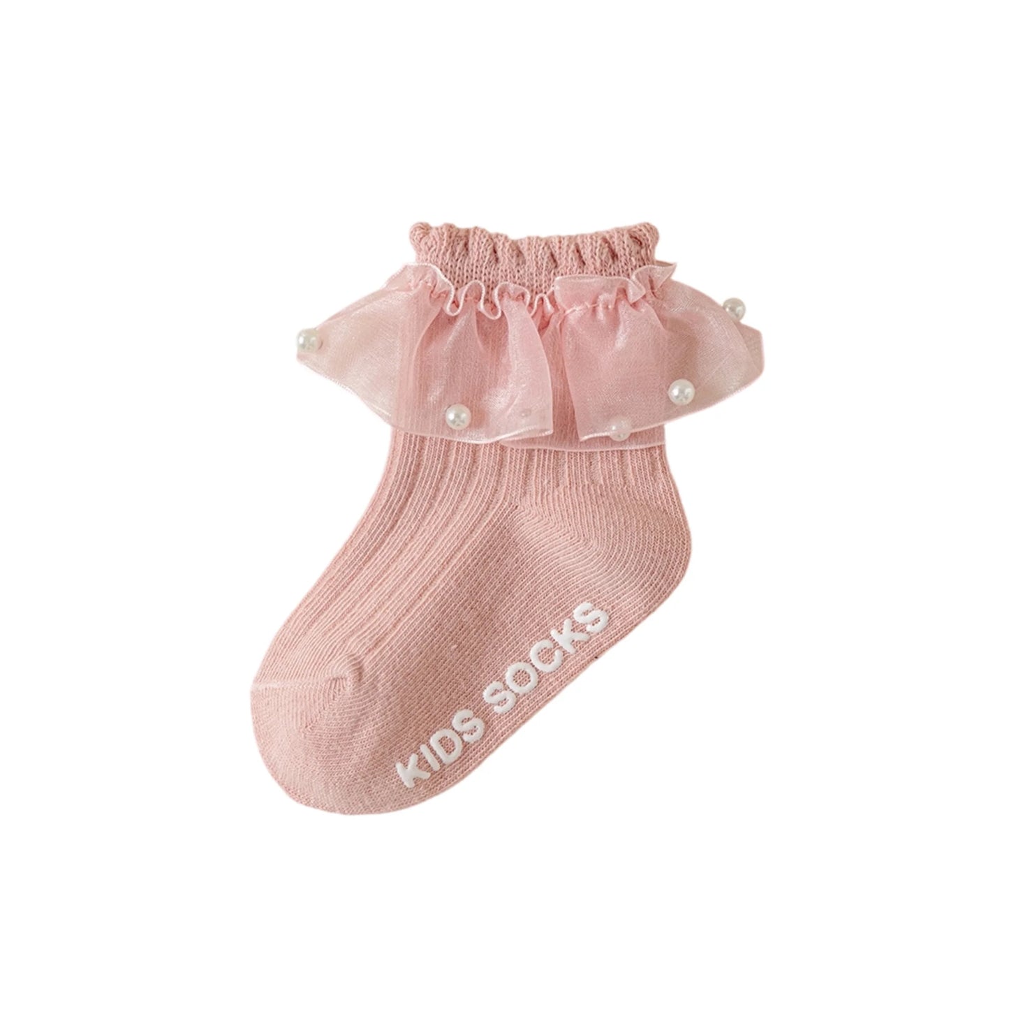 Cute Baby Girl Cotton Ankle Socks with Adorable Bowknot and Lace Trim Soft and Comfortable Toddler Princess Socks for Daily