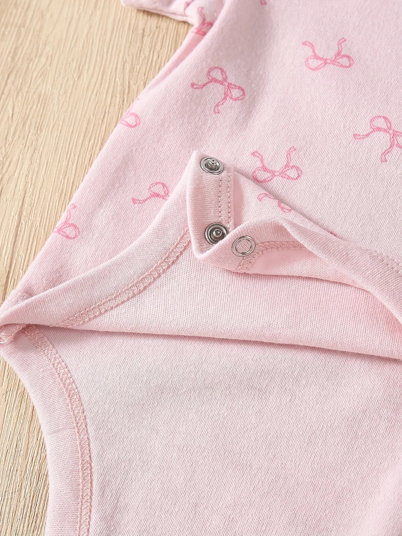 5pcs Baby Girl Romper Set - Cute Animal Print Short Sleeve Outfits with Ribbed Cuffs, Soft Breathable Fabric, All-Season Comfort, Elegant Round Neck Design for Outdoor Play & Casual Attire, Baby Girl Clothes, Playful Babywear