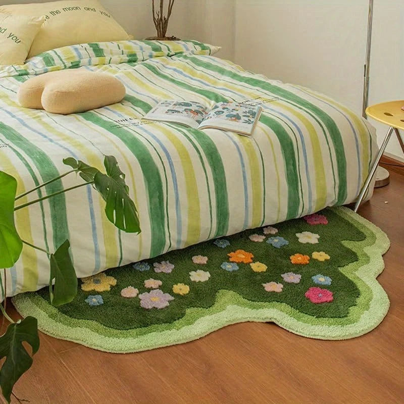 Cute Green Moss Rug Mat