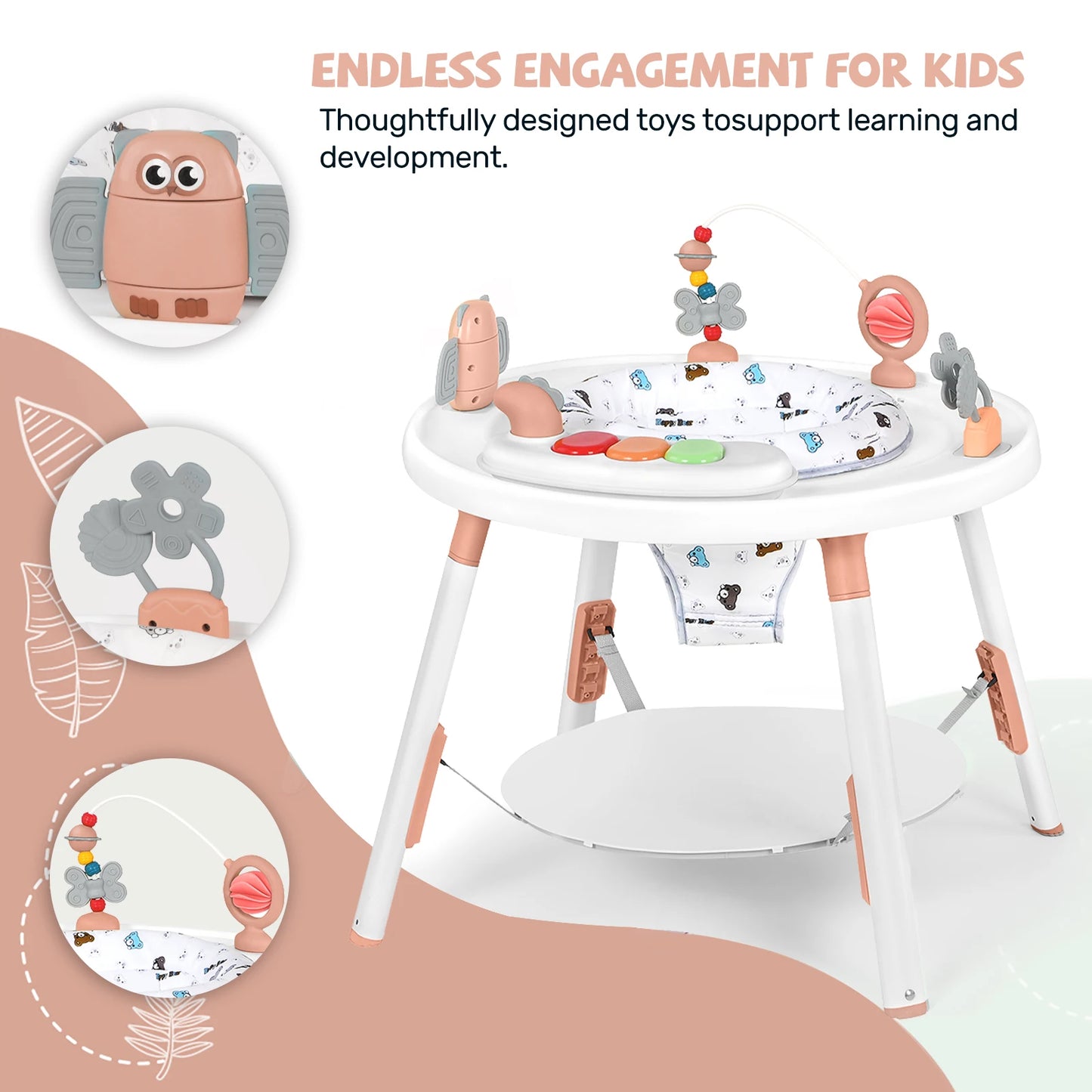 Multi-Functional Baby Play Center – 3-in-1 Activity Center