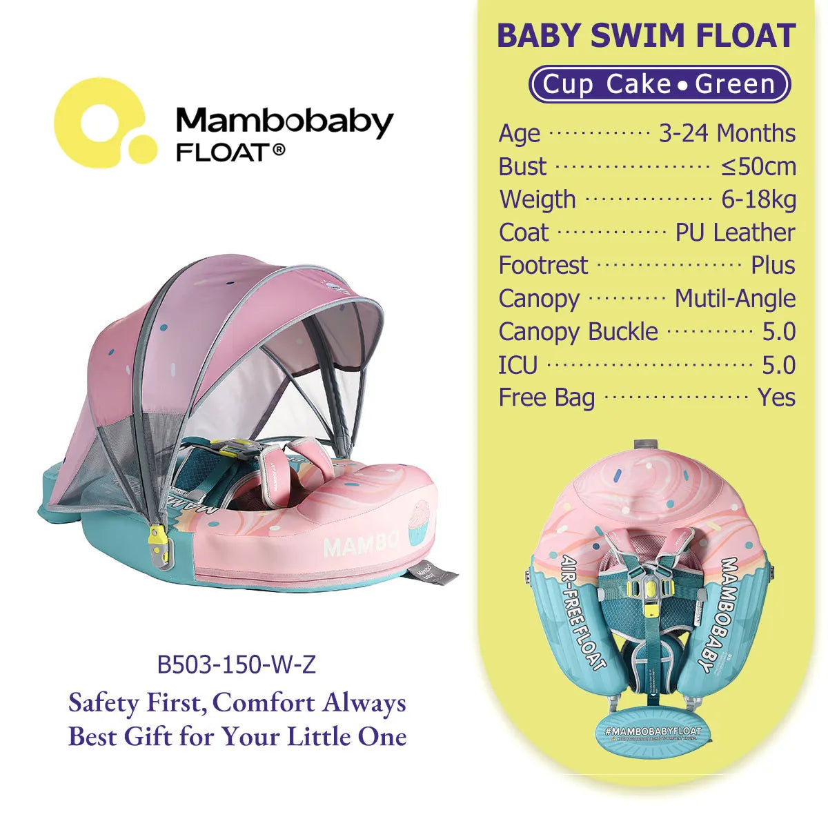 Mambobaby Float No-Slip Safe Harness