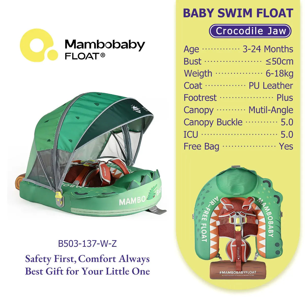 Mambobaby Float No-Slip Safe Harness