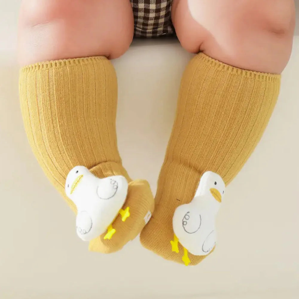 Adorable Cartoon Hemed Baby Socks