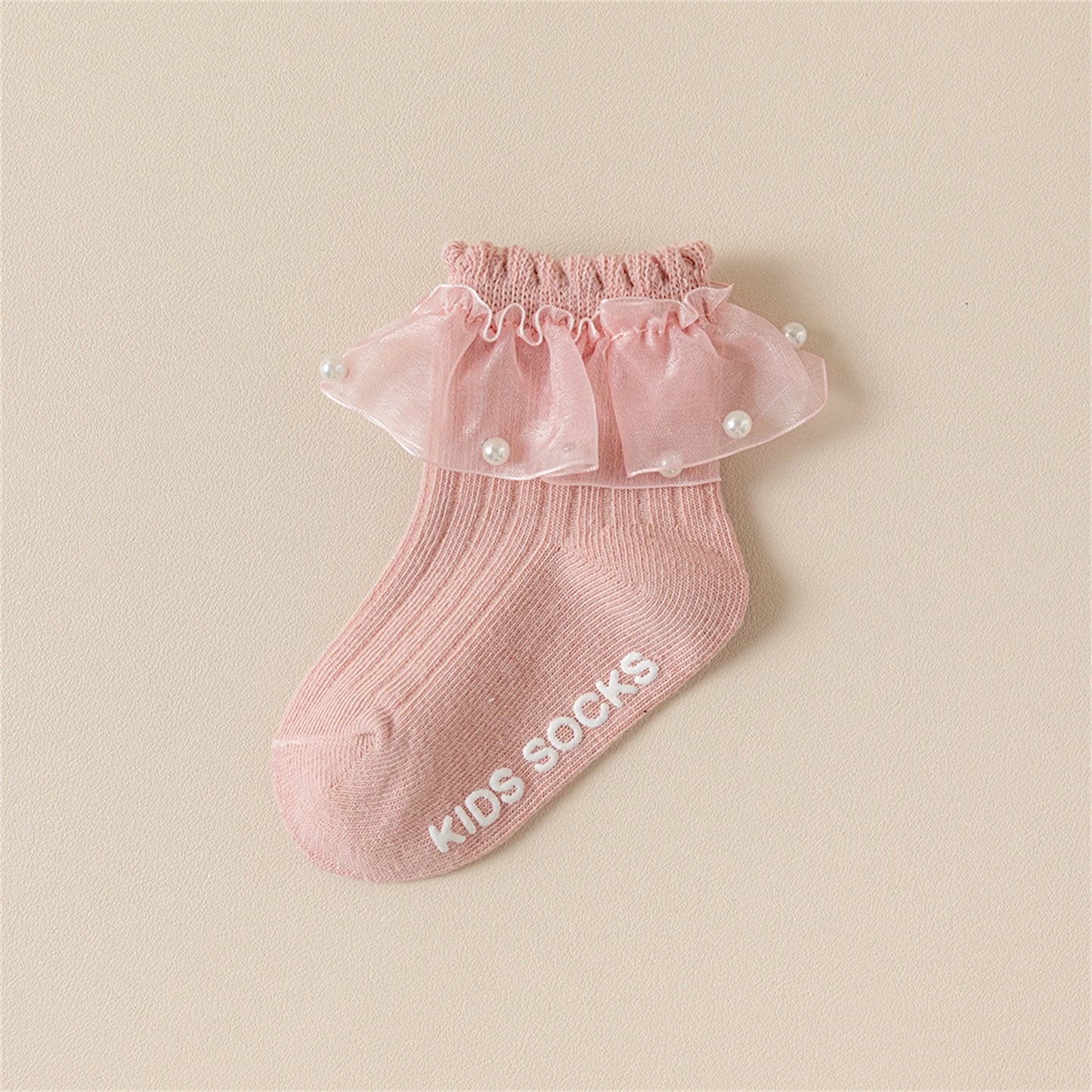 Cute Baby Girl Cotton Ankle Socks with Adorable Bowknot and Lace Trim Soft and Comfortable Toddler Princess Socks for Daily