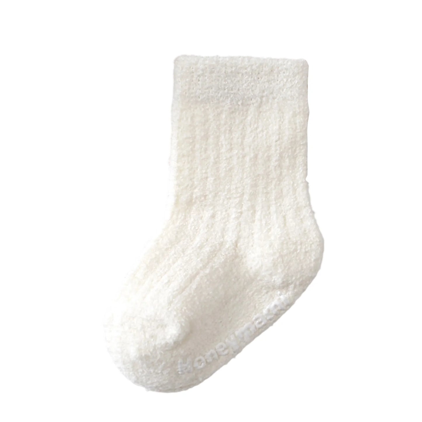 Adorable Cotton Socks Cozy Breathable Anti-slip Socks for Infants Toddlers Boys & Girls Pack of 5