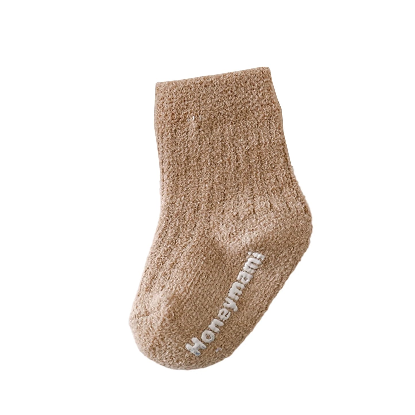 Adorable Cotton Socks Cozy Breathable Anti-slip Socks for Infants Toddlers Boys & Girls Pack of 5