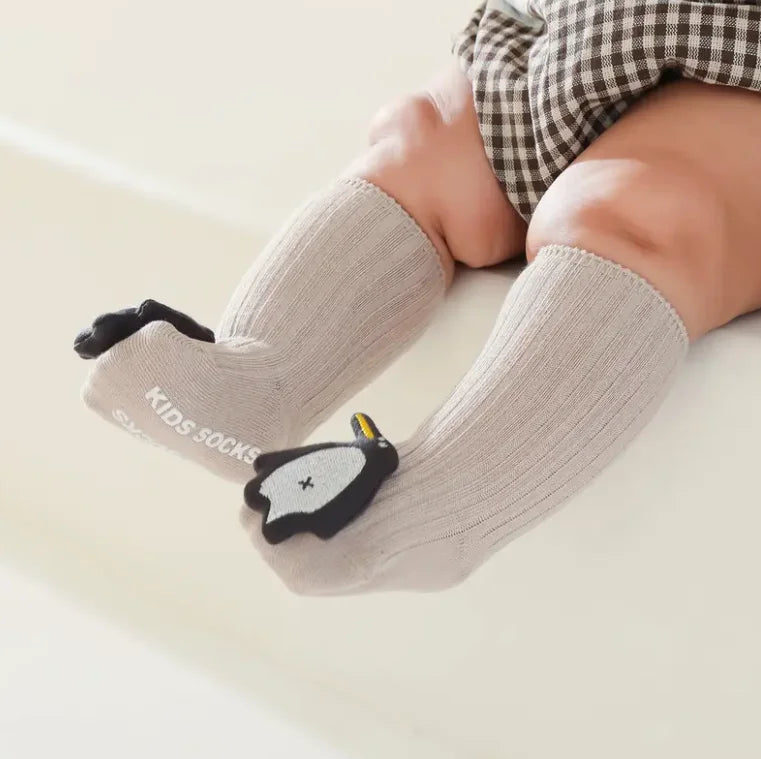 Adorable Cartoon Hemed Baby Socks