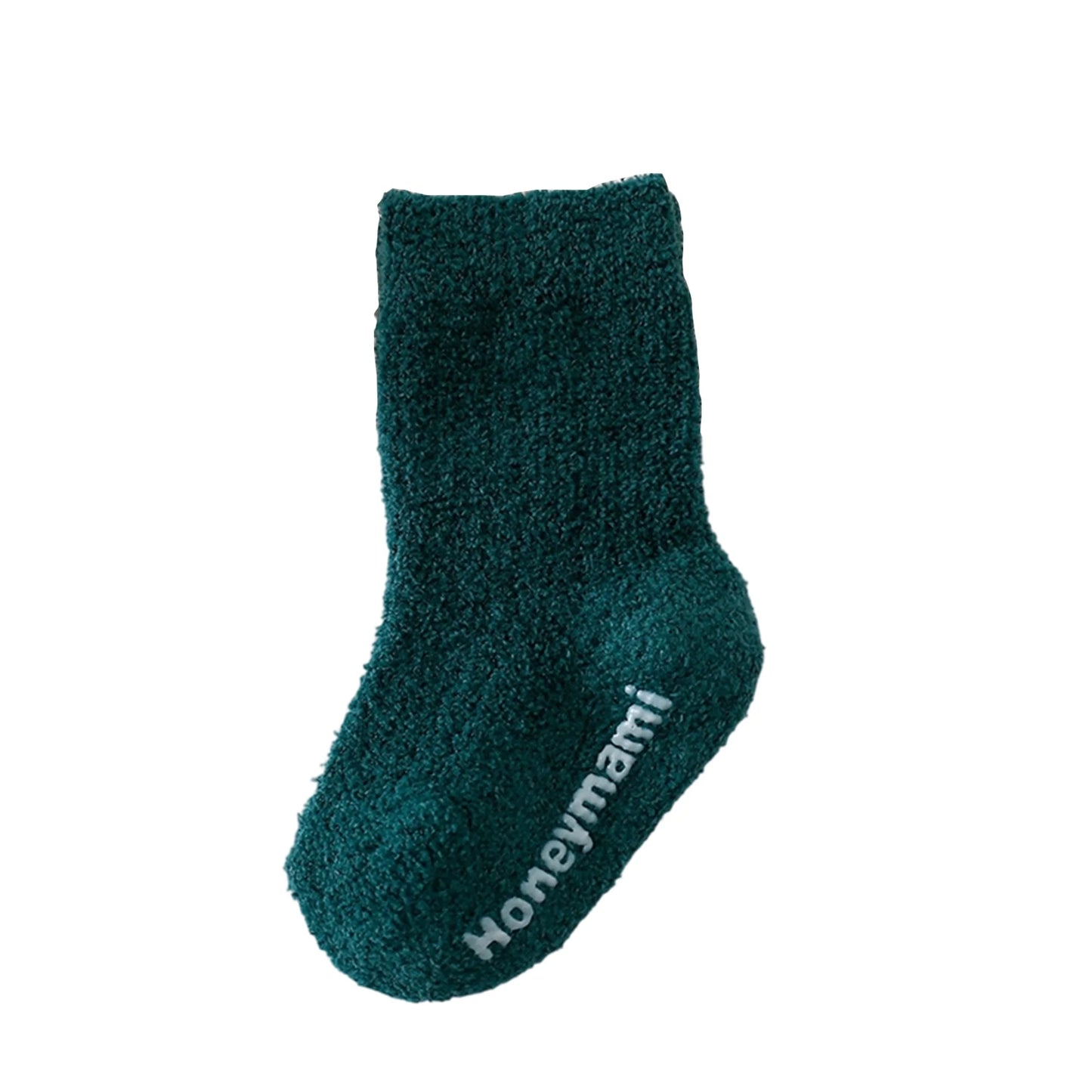 Adorable Cotton Socks Cozy Breathable Anti-slip Socks for Infants Toddlers Boys & Girls Pack of 5