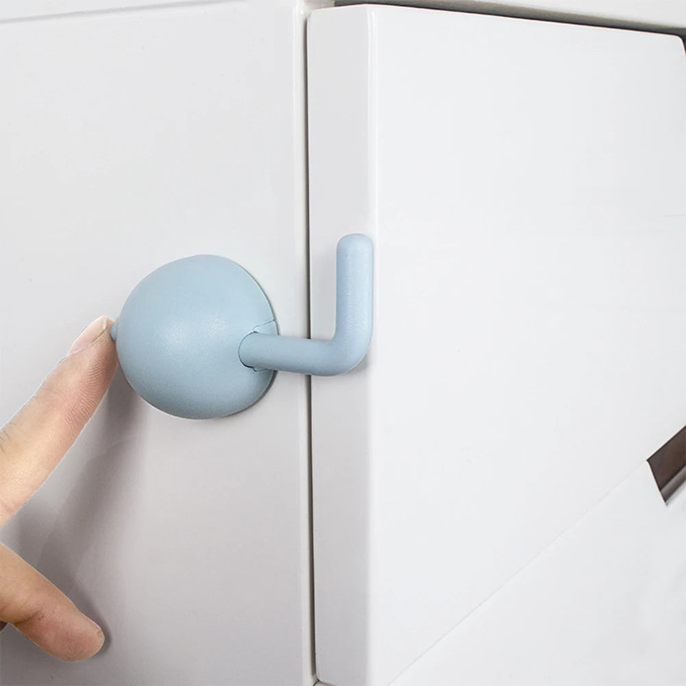 Multi-Purpose Child Protection Safety Lock Anti-pinch Child Safety Cabinet Lock Safe Quick and Easy Adhesive Security Protector