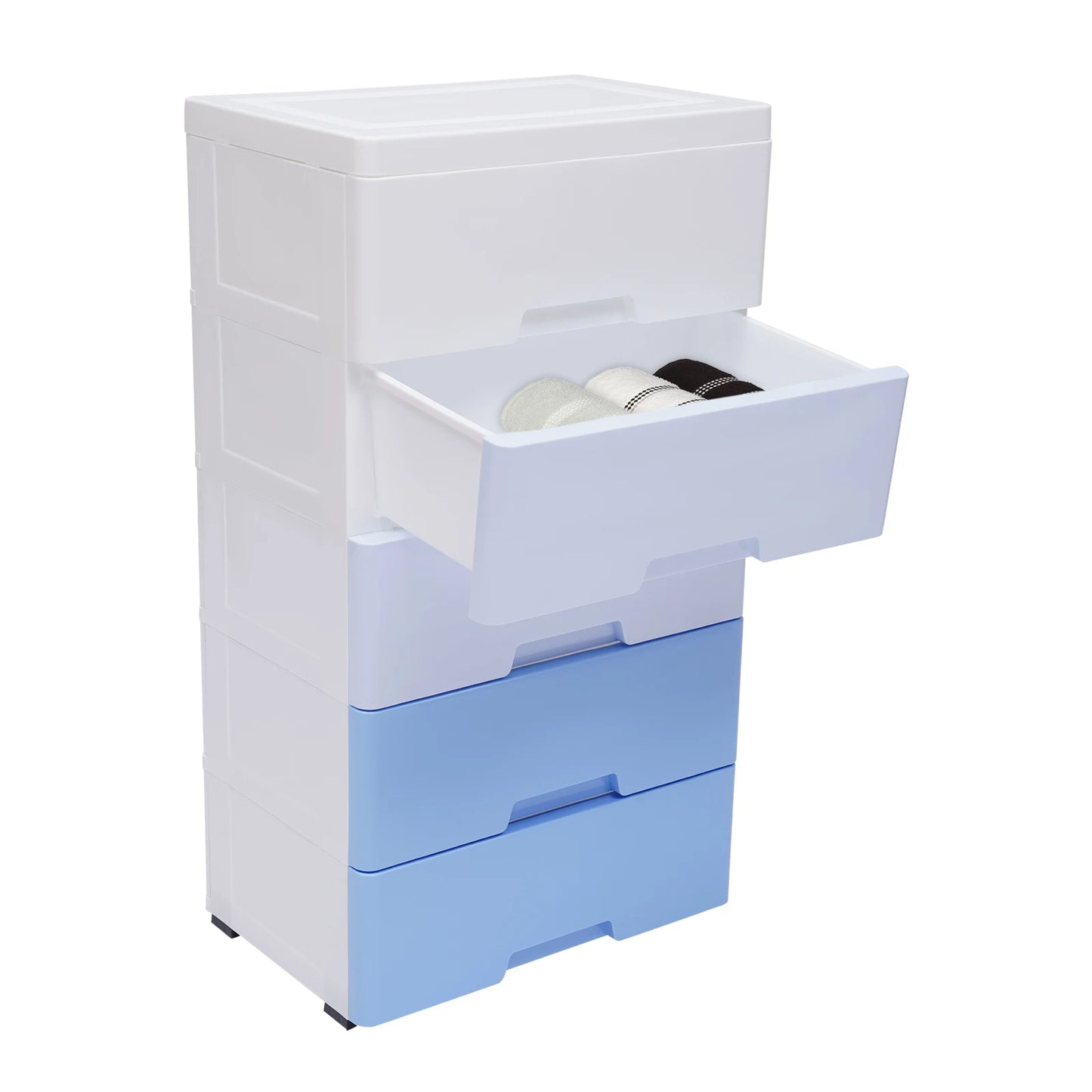 5 Drawers Storage Closet Drawers Cabinet Drawers Dresser Bedroom Cabinet Plastic
