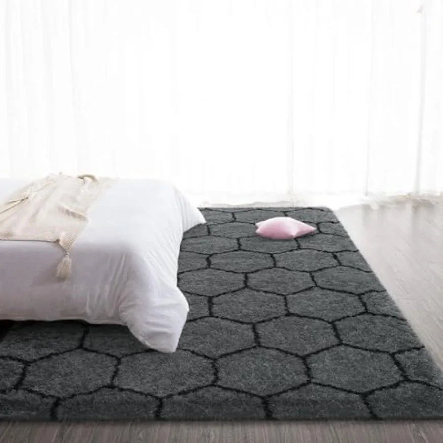 Super Soft Shaggy Rugs Fluffy Carpet