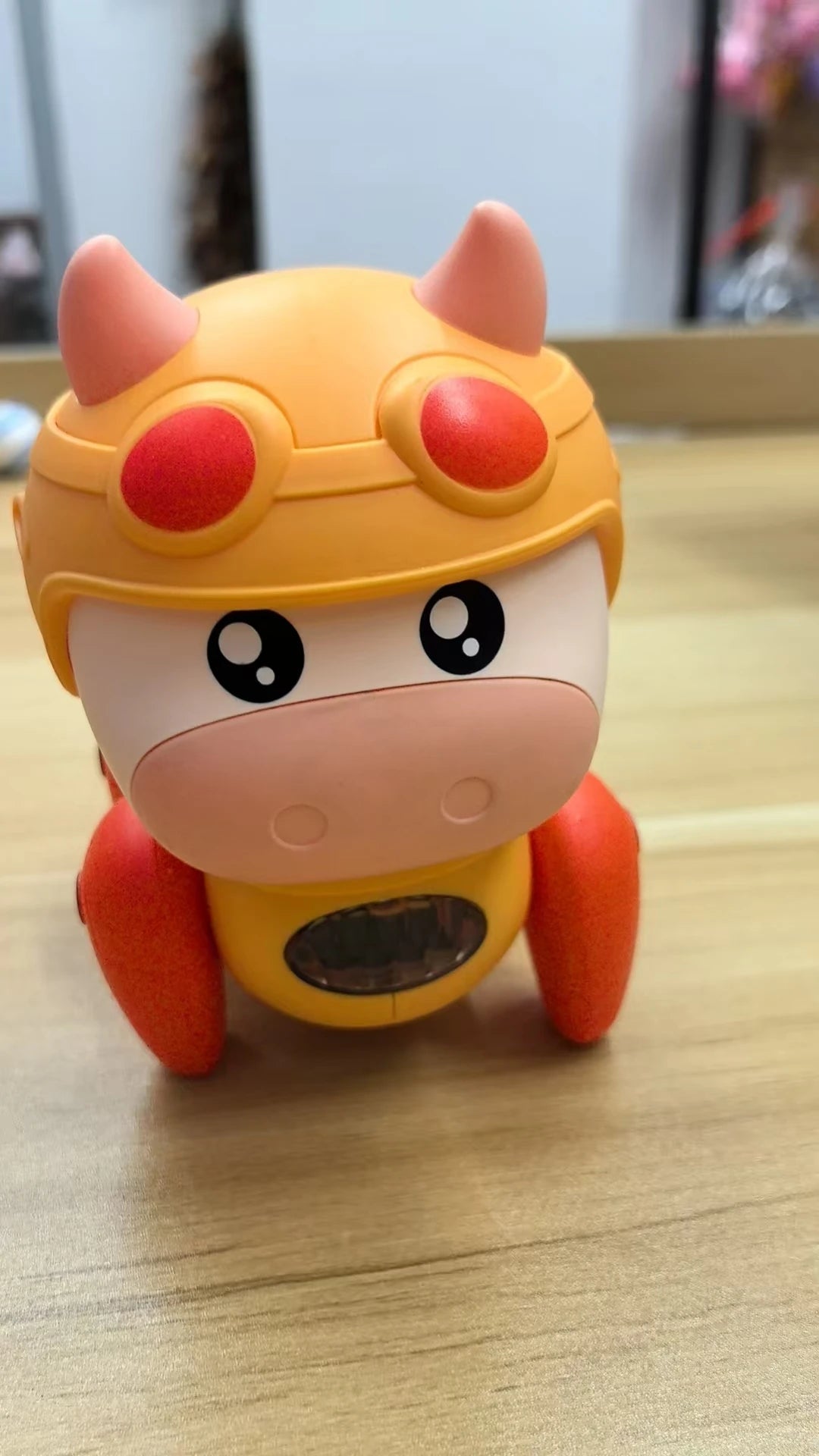 Cute Music Cow Toy For Kids - Dancing Crawling Toy, Can Light Up, Simulates Walking